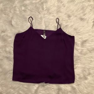 Purple Express tank top size XL
